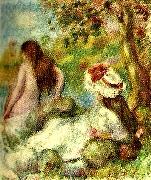 Pierre-Auguste Renoir badet Sweden oil painting artist